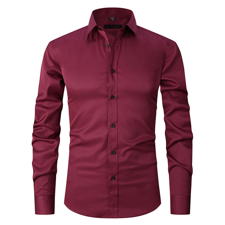 Klassiek stretch herenshirt