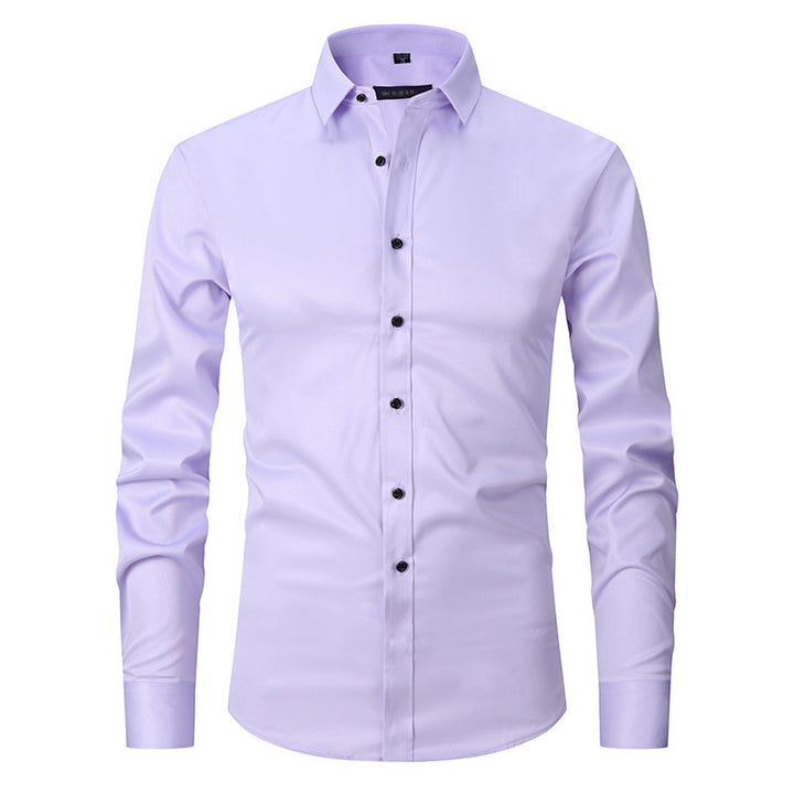 Klassiek stretch herenshirt