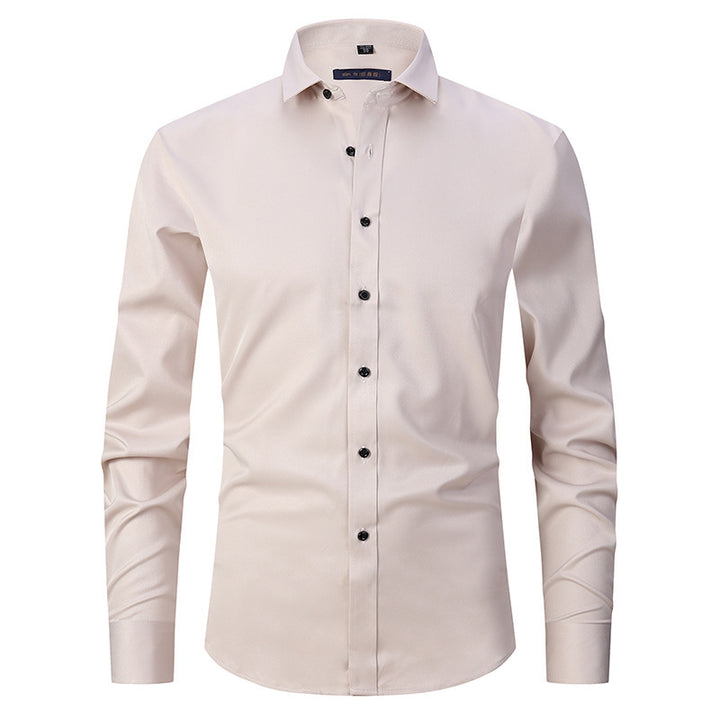 Klassiek stretch herenshirt