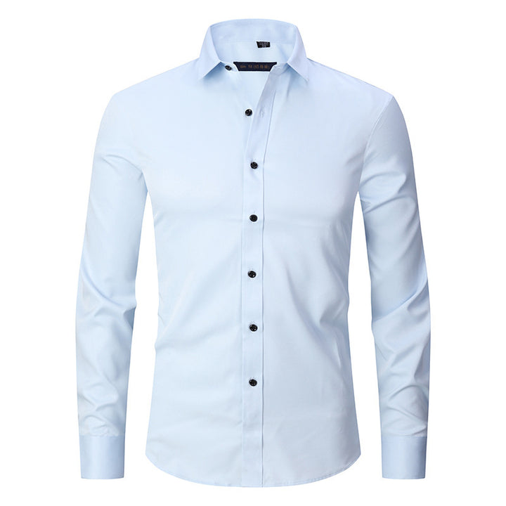 Klassiek stretch herenshirt