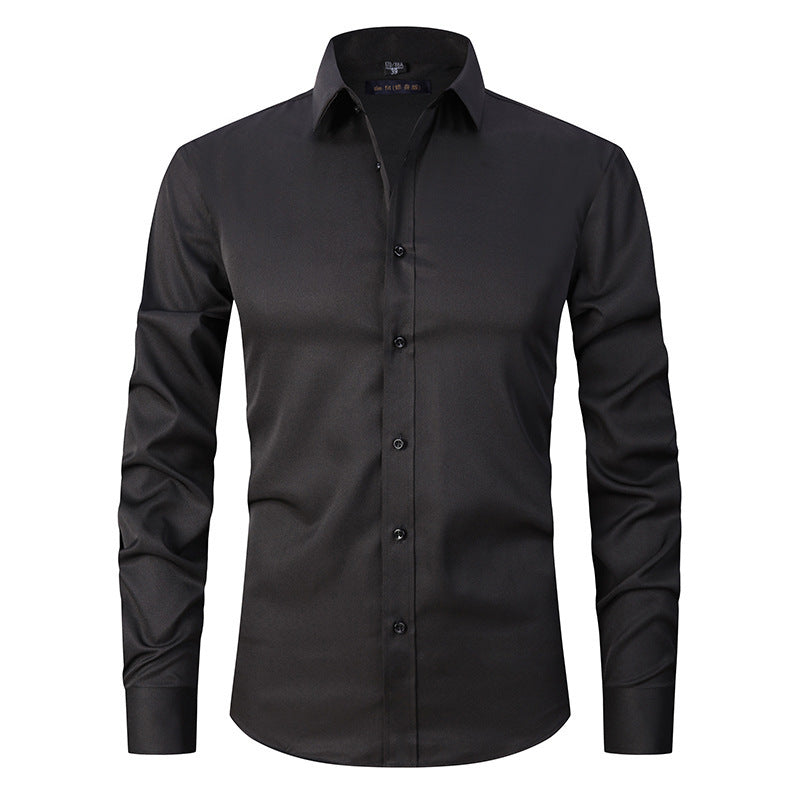 Klassiek stretch herenshirt