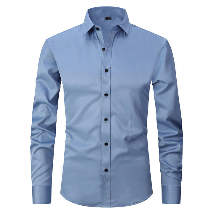 Klassiek stretch herenshirt