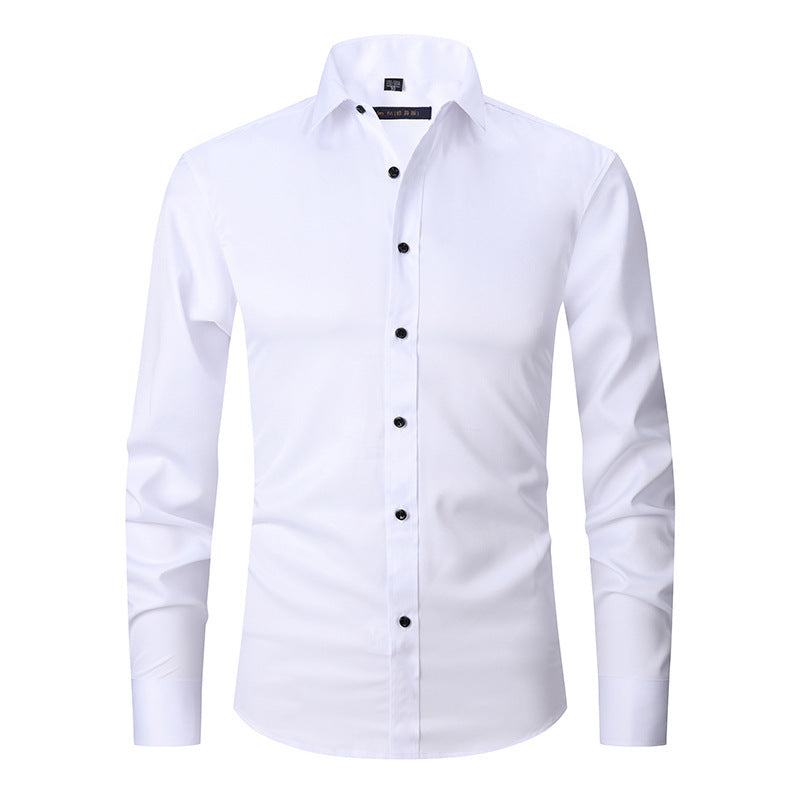 Klassiek stretch herenshirt